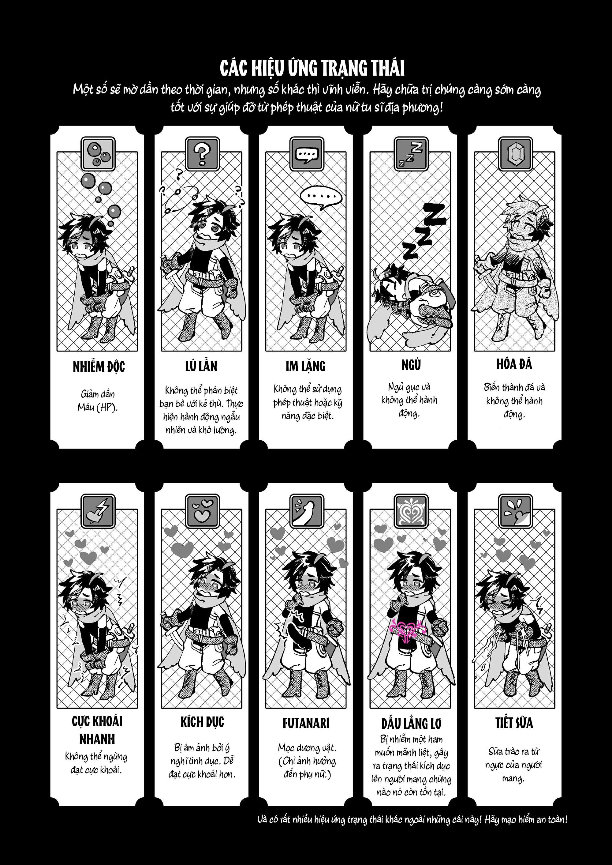 [18+] Ban Ngày Phiêu Lưu, Ban Đêm Séc Điên Cuồng Chap Chap 5-[18+] Ban Ngày Phiêu Lưu, Ban Đêm Séc Điên Cuồng - Next Chap 6