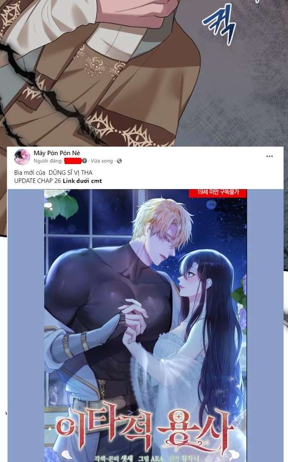 [18+] Dũng Sĩ Vị Tha Chap Chapter 26.2-[18+] Dũng Sĩ Vị Tha - Next Chap 53