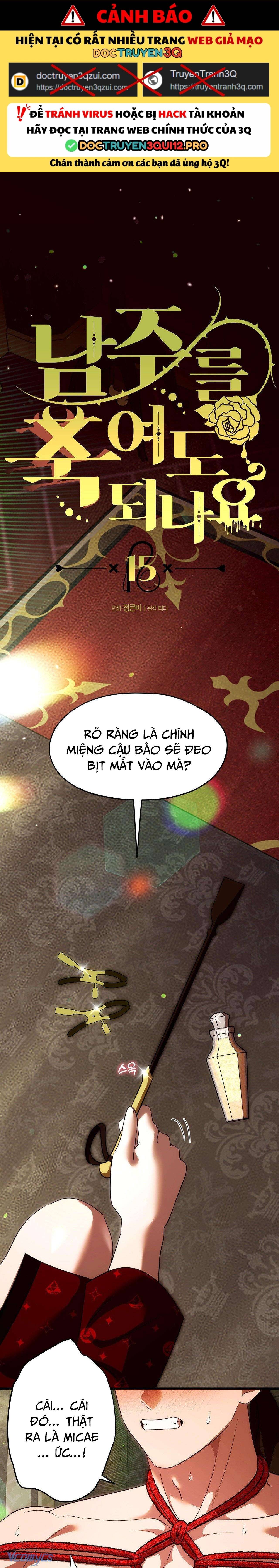 [18+] Tôi Tiễn Nam Chính Về Trời Nhé? Chap Chapter 15-[18+] Tôi Tiễn Nam Chính Về Trời Nhé? - Next Chap 16