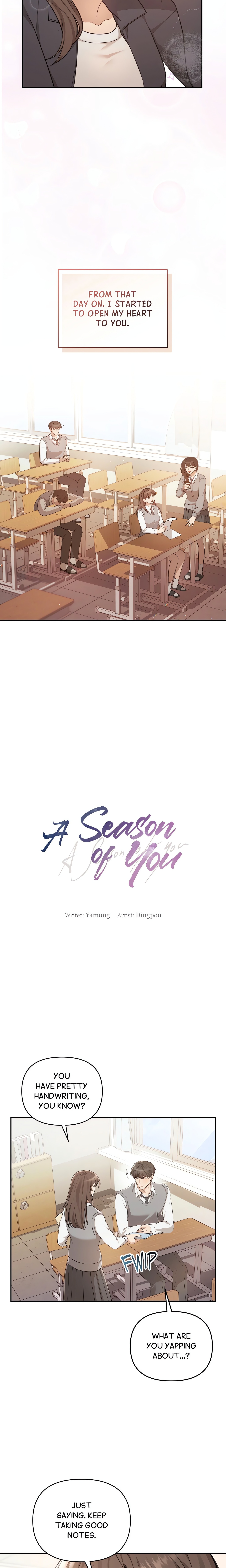 A Season of You Chap Chapter 3 - Episode 3-A Season of You - Next Chap 5