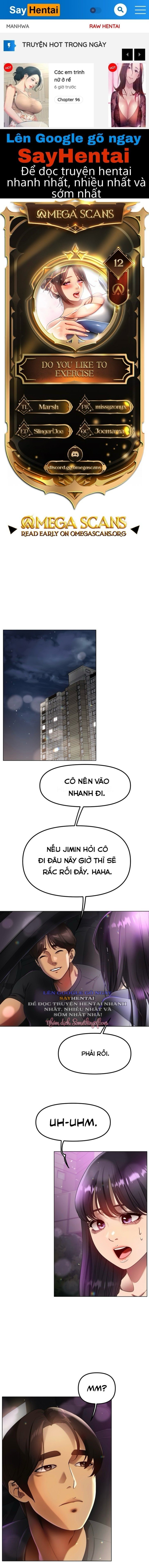 Cô Có Thích Tập Thể Dục Không? Chap Chapter 12-Cô Có Thích Tập Thể Dục Không? - Next Chap 13