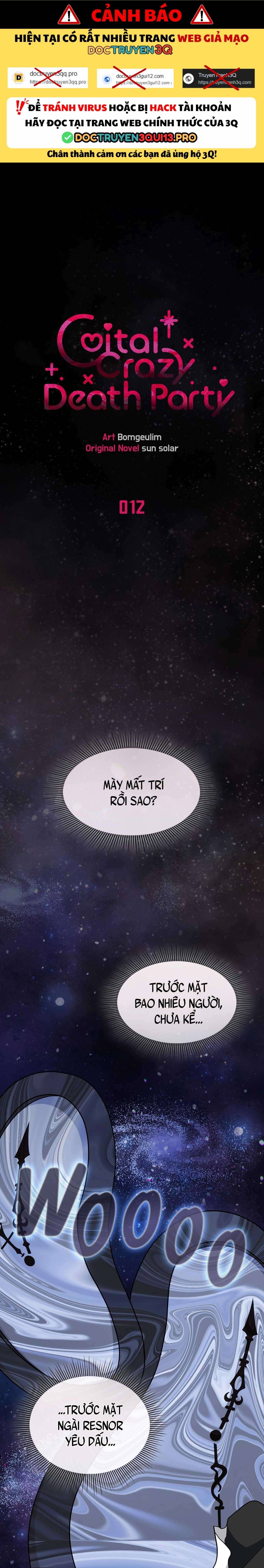 Cuộc Vui Thác Loạn Tử Thần Chap Chapter 12-Cuộc Vui Thác Loạn Tử Thần - Next Chap 13