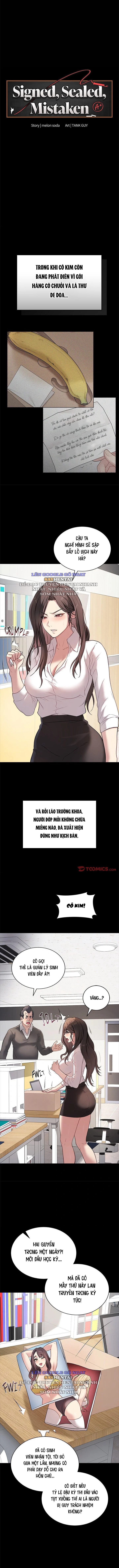 Đã Ký, Đã Nhầm Lẫn, Đã Đóng Dấu Chap Chapter 3-Đã Ký, Đã Nhầm Lẫn, Đã Đóng Dấu - Next Chap 4