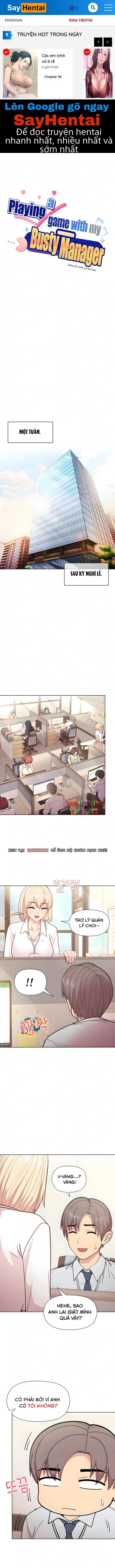 Đùa Nghịch Cùng Quản Lý Ương Bướng Chap Chapter 8-Đùa Nghịch Cùng Quản Lý Ương Bướng - Next Chap 9