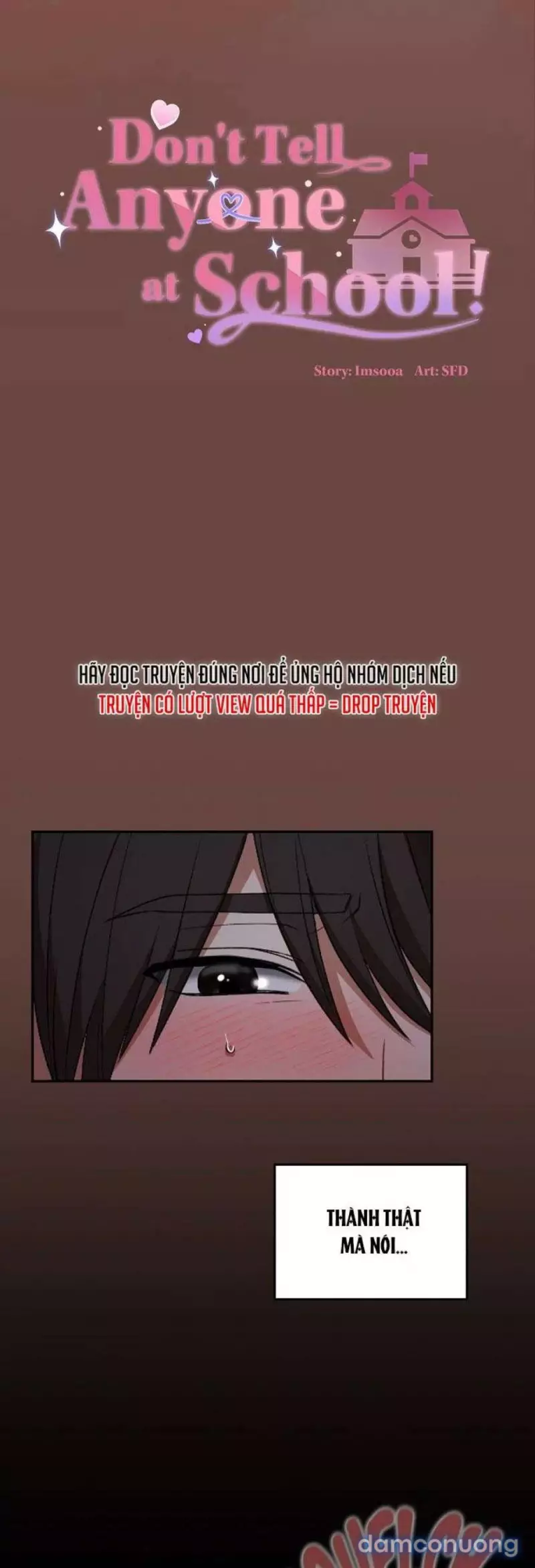 Đừng Nói Với Ai Ở Trường! Chap Chap 13-Đừng Nói Với Ai Ở Trường! - Next Chap 14
