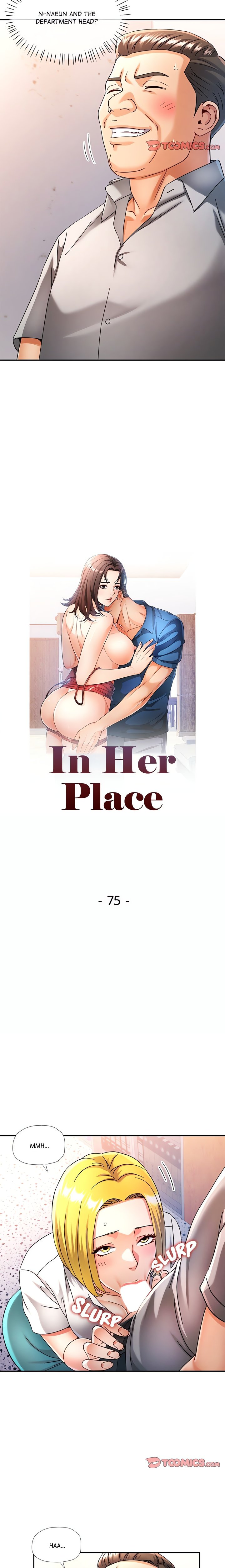 In Her Place Chap Chapter 75-In Her Place - Next Chap 77