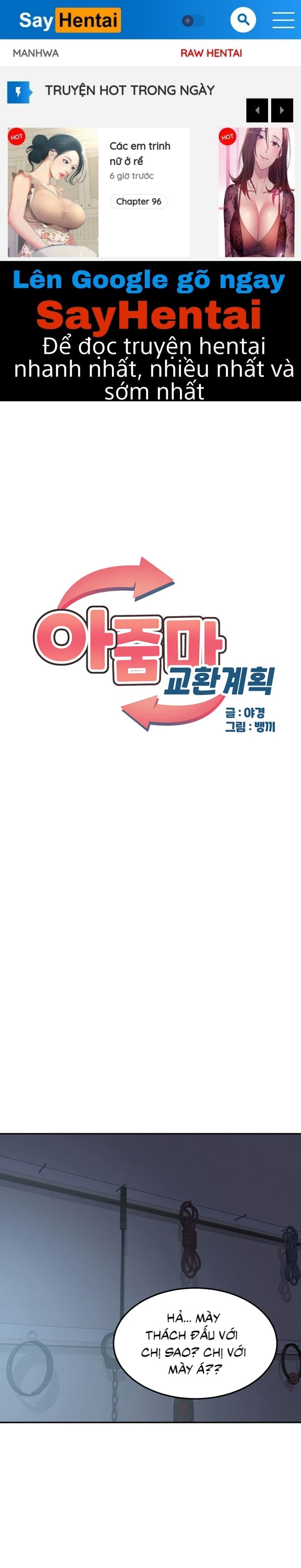 Kế hoạch trao đổi mẹ Chap Chapter 25-Kế hoạch trao đổi mẹ - Next Chap 26