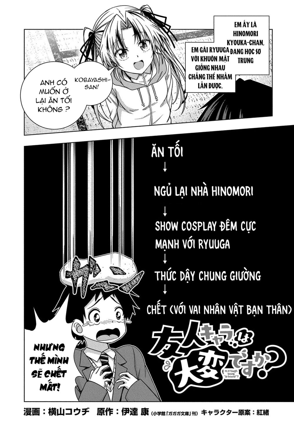 Làm Nhân Vật Bạn Thân Khổ Lắm Hả? Chap Chapter 8-Làm Nhân Vật Bạn Thân Khổ Lắm Hả? - Next Chap 9