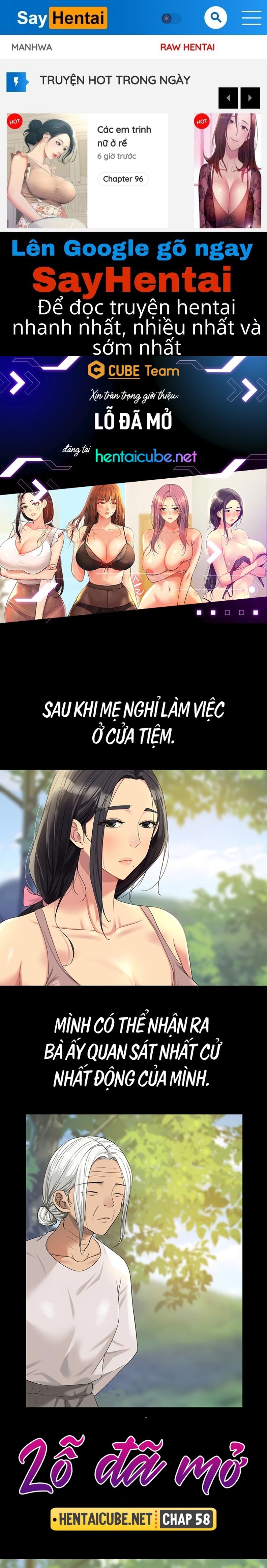 Lỗ đã mở Chap Ch. 58-Lỗ đã mở - Next Chap 59