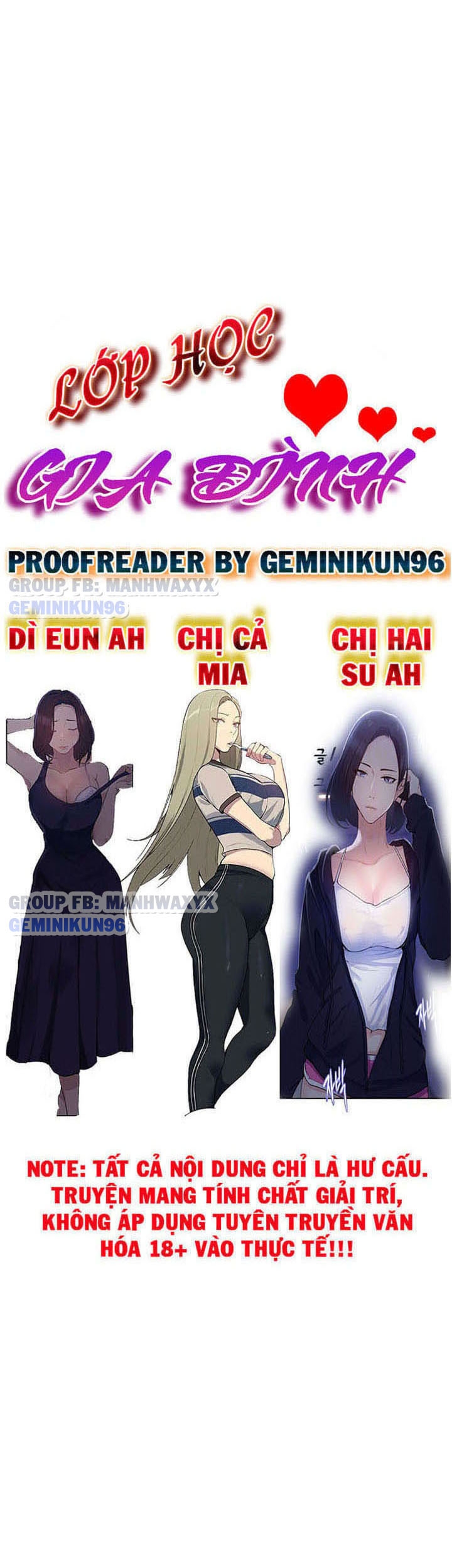 Lớp Học Gia Đình Chap chap 37-Lớp Học Gia Đình - Next Chap 38