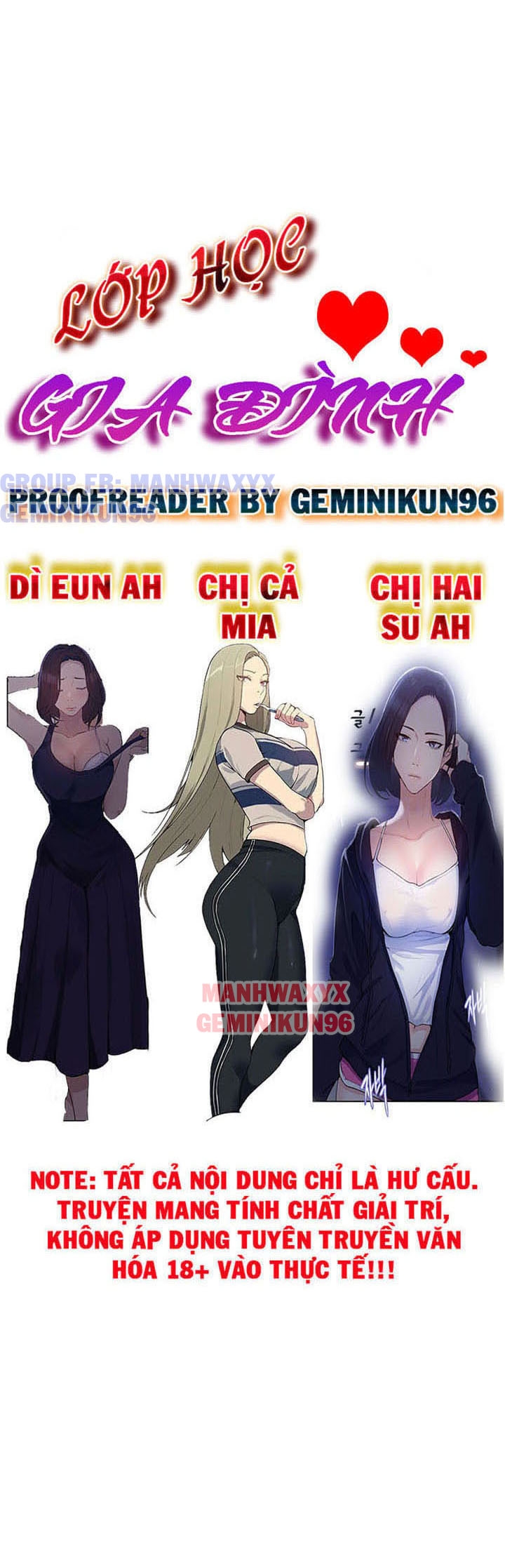 Lớp Học Gia Đình Chap chap 27-Lớp Học Gia Đình - Next Chap 28