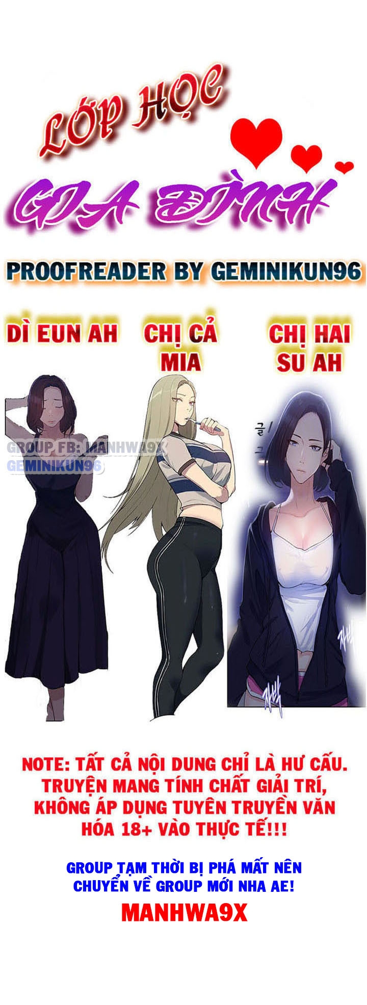 Lớp Học Gia Đình Chap chap 24-Lớp Học Gia Đình - Next Chap 25