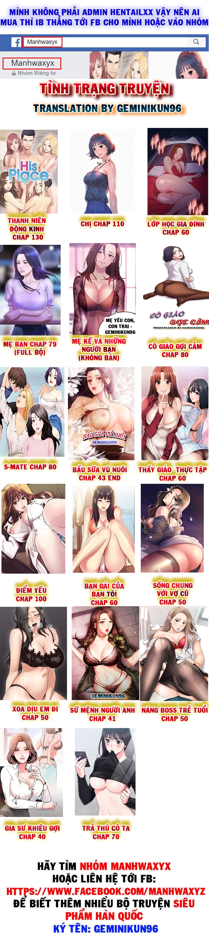 Lớp Học Gia Đình Chap chap 23-Lớp Học Gia Đình - Next Chap 24