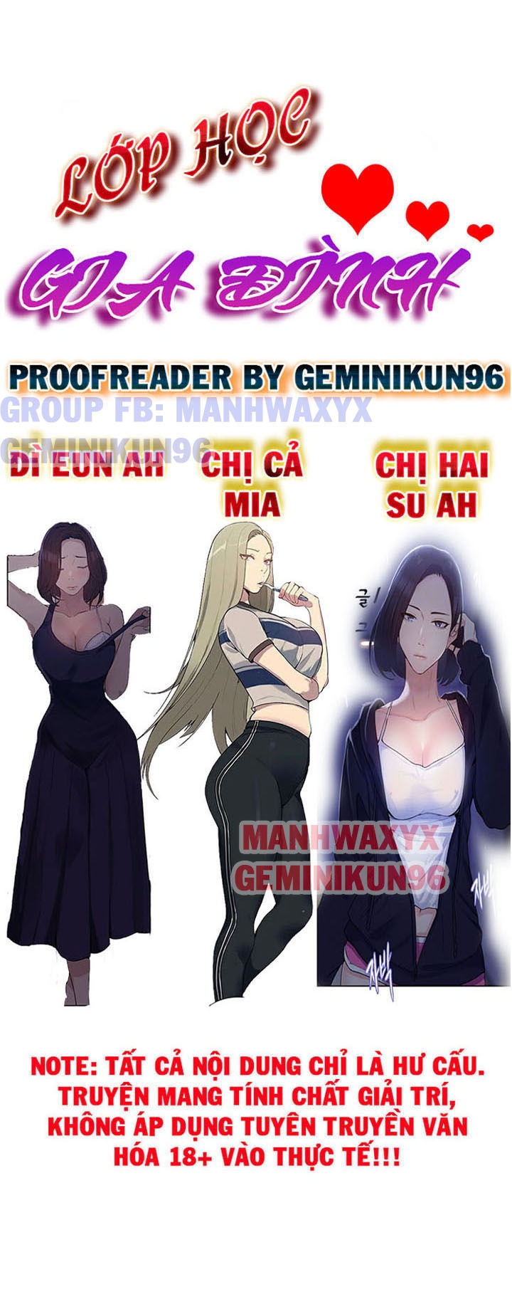 Lớp Học Gia Đình Chap Chap 19-Lớp Học Gia Đình - Next Chap 20