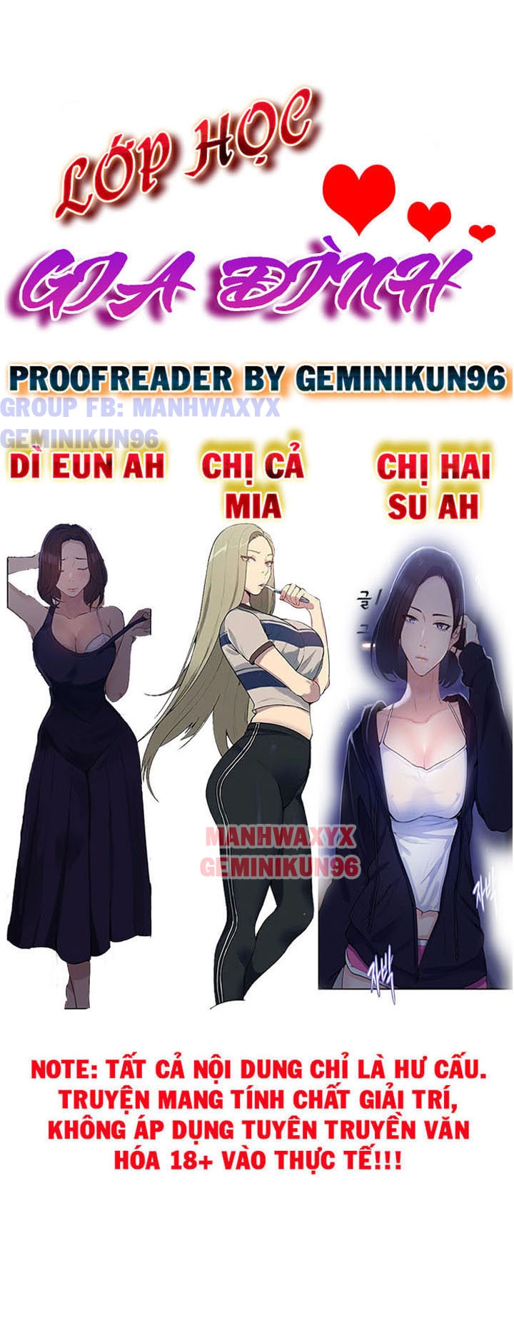 Lớp Học Gia Đình Chap Chap 18-Lớp Học Gia Đình - Next Chap 19