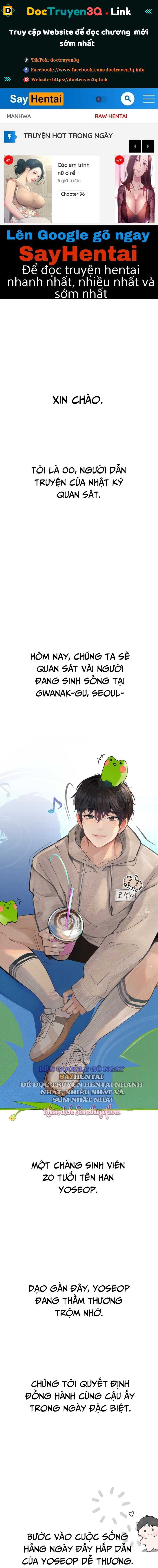 Nhật Ký Quan Sát Chap Chapter 16-Nhật Ký Quan Sát - Next Chap 17