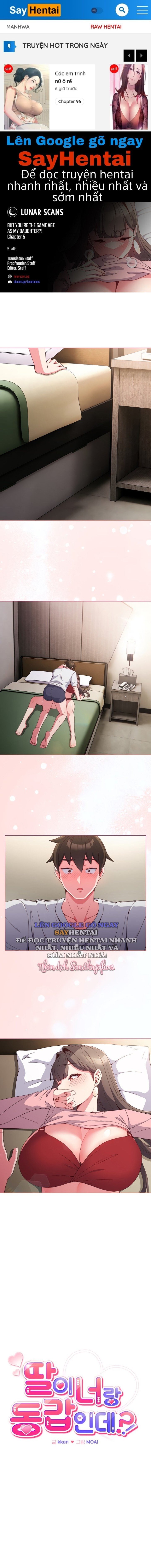 Nhưng Em Lại Bằng Tuổi Với Con Gái Chị!!!! Chap Chapter 5-Nhưng Em Lại Bằng Tuổi Với Con Gái Chị!!!! - Next Chap 6