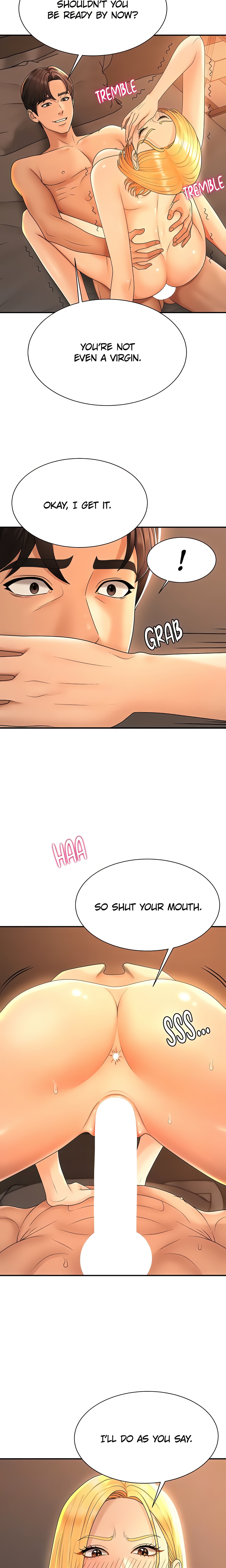 Pay With Your Body Chap Chapter 24 - Blonde puts on a sex show-Pay With Your Body - Next Chap 25