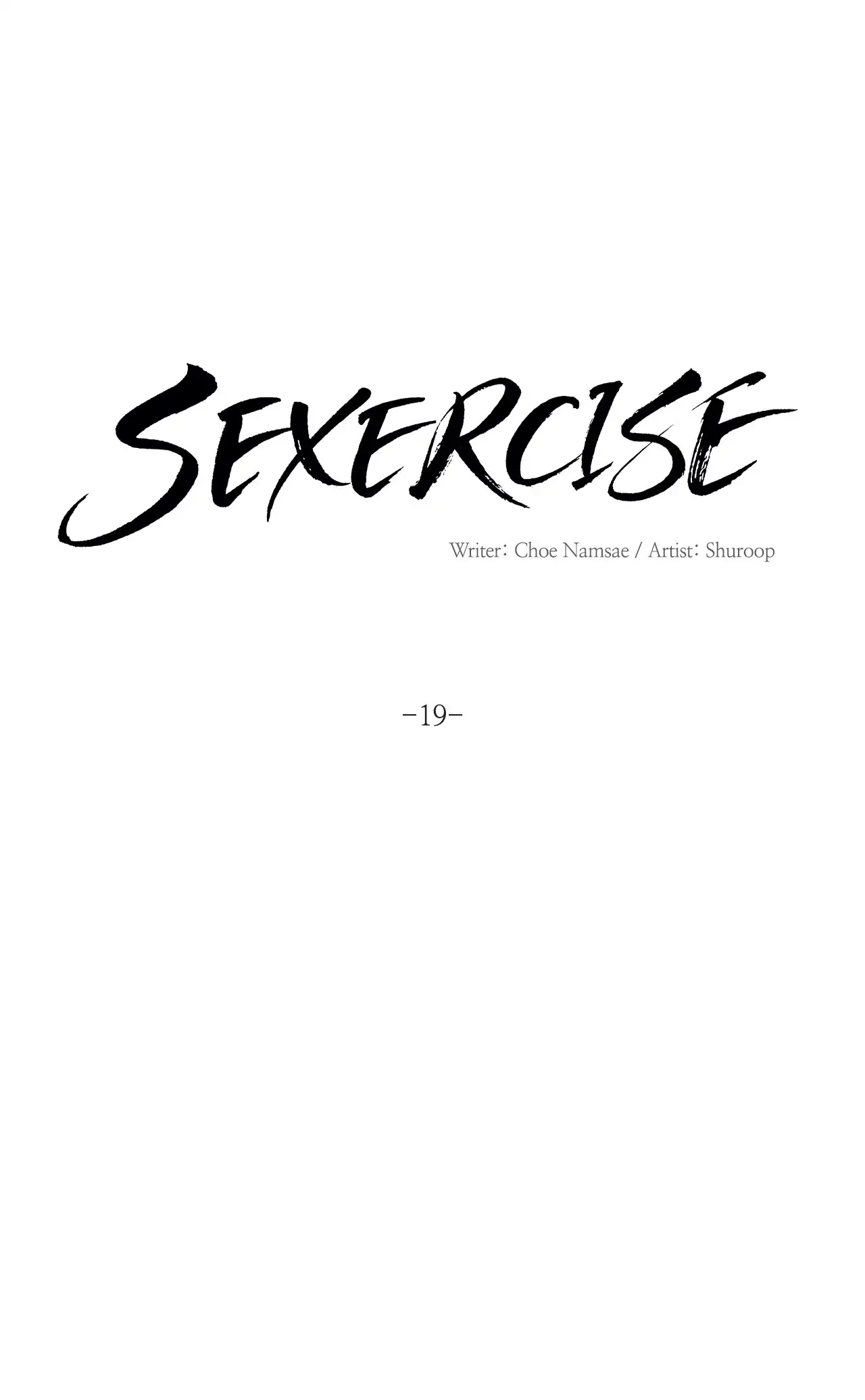 Sexercise Chap Chapter 19-Sexercise - Next Chap 20