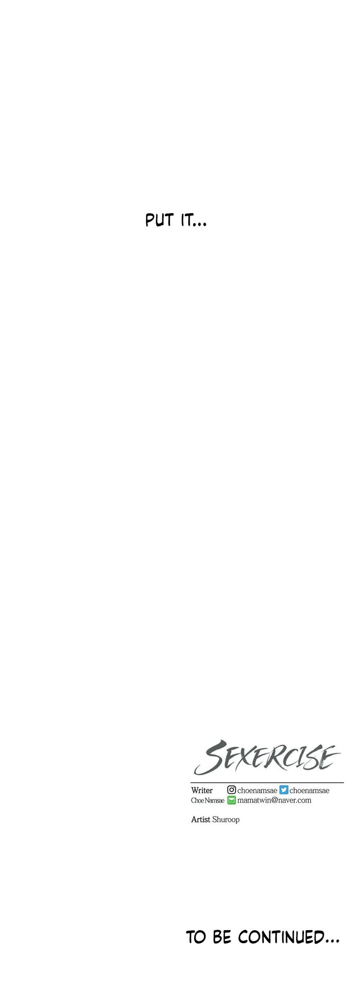 Sexercise Chap Chapter 46-Sexercise - Next Chap 47