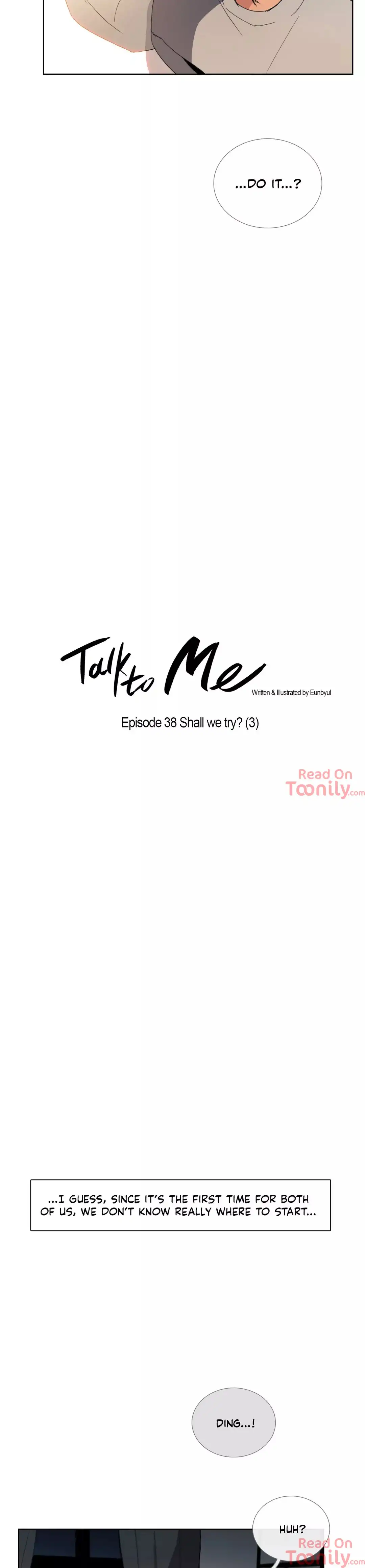 Talk to Me Chap Chapter 38-Talk to Me - Next Chap 42