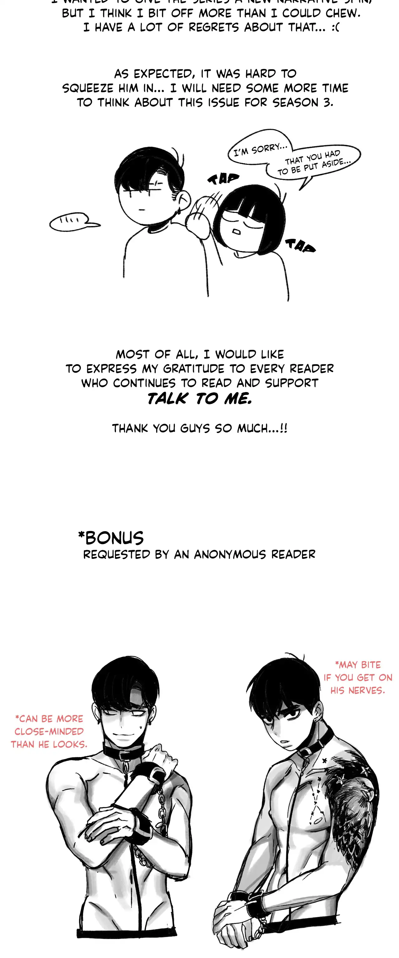 Talk to Me Chap Chapter 53.5-Talk to Me - Next Chap 56