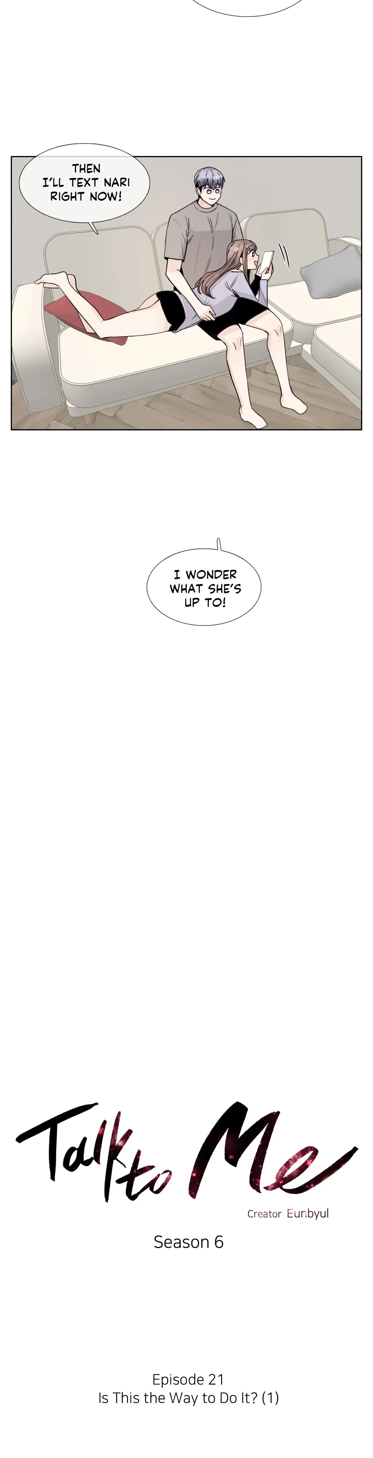 Talk to Me Chap chap 135-Talk to Me - Next Chap 147