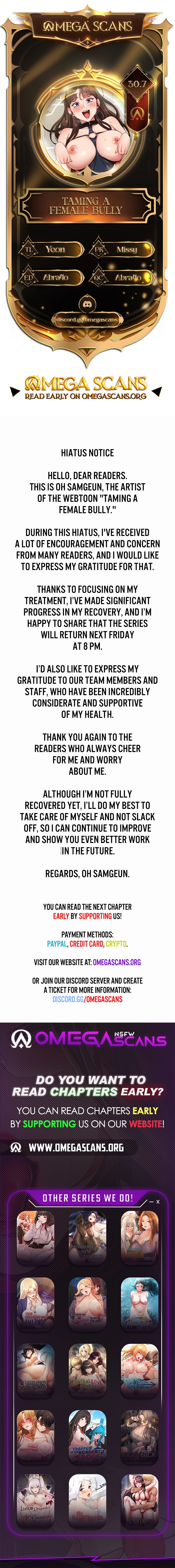 Taming A Female Bully Chap Chapter 30.7-Taming A Female Bully - Next Chap 36