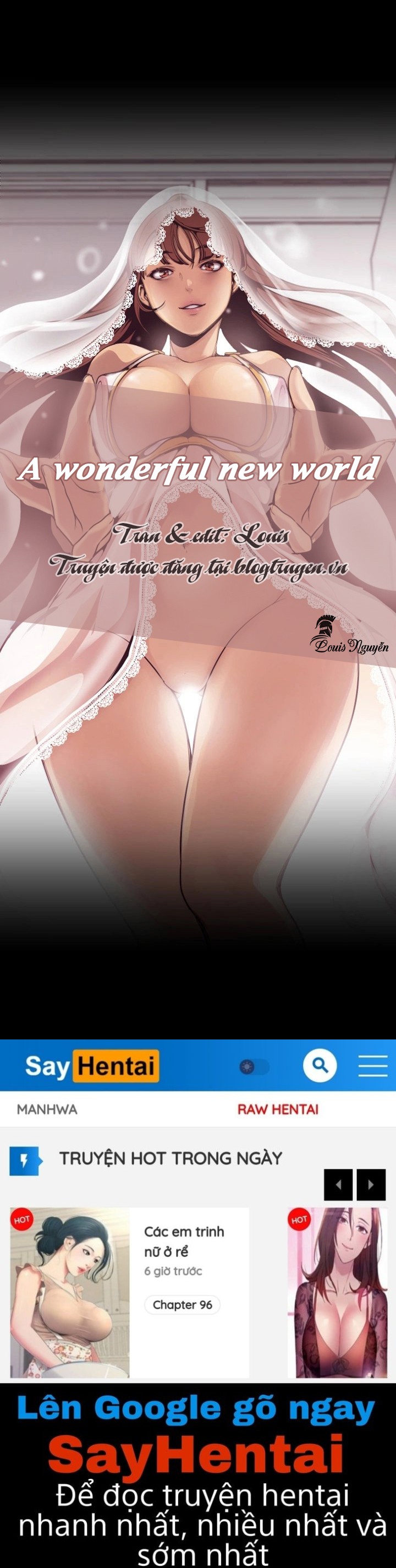 Tân Thế Giới Tuyệt Vời Chap Chapter 15-Tân Thế Giới Tuyệt Vời - Next Chap 16