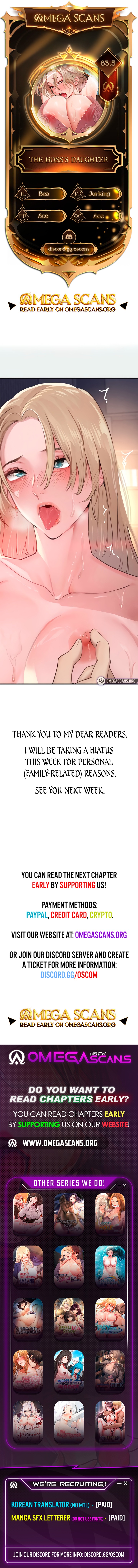 The Boss’s Daughter Chap Chapter 63.5-The Boss’s Daughter - Next Chap 66