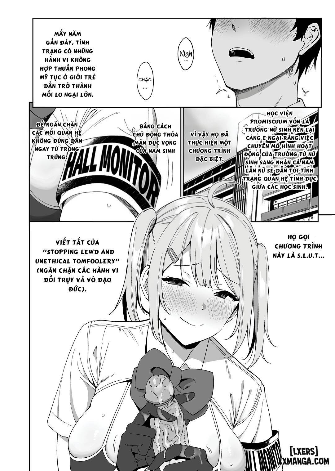 The Hall Monitor on S.L.U.T. Duty Chap Chapter 1-The Hall Monitor on S.L.U.T. Duty - Next Chap 2