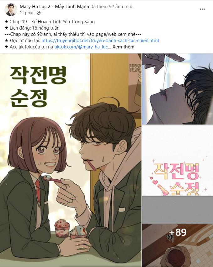 Tình Yêu Trong Sáng Chap Chapter 20.2-Tình Yêu Trong Sáng - Next Chap 28