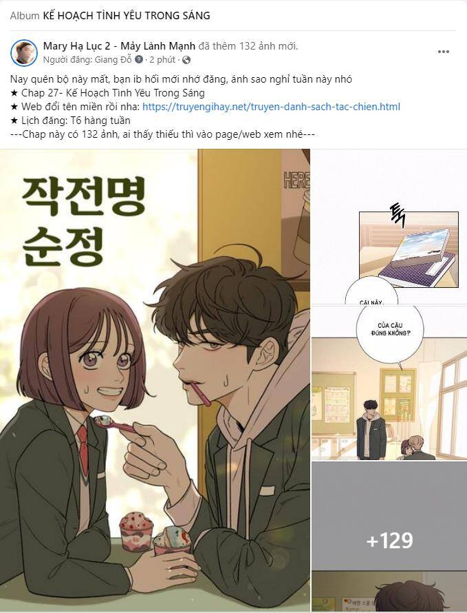 Tình Yêu Trong Sáng Chap Chapter 27.1-Tình Yêu Trong Sáng - Next Chap 39