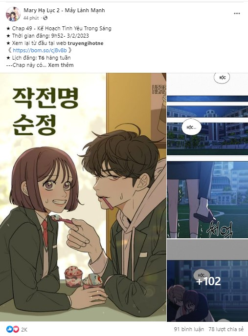 Tình Yêu Trong Sáng Chap Chapter 50.3-Tình Yêu Trong Sáng - Next Chap 73