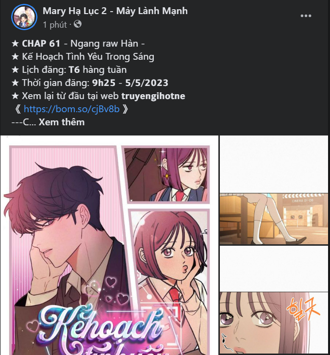 Tình Yêu Trong Sáng Chap Chapter 61.2-Tình Yêu Trong Sáng - Next Chap 93