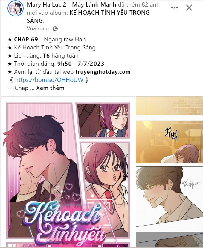 Tình Yêu Trong Sáng Chap Chapter 69.2-Tình Yêu Trong Sáng - Next Chap 112