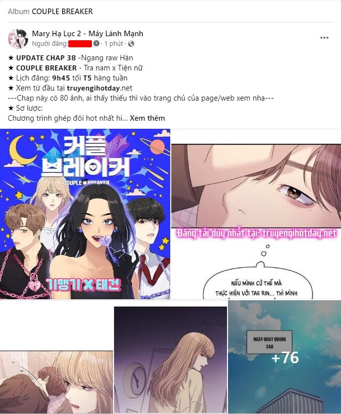 Tình Yêu Trong Sáng Chap Chapter 76.1-Tình Yêu Trong Sáng - Next Chap 126