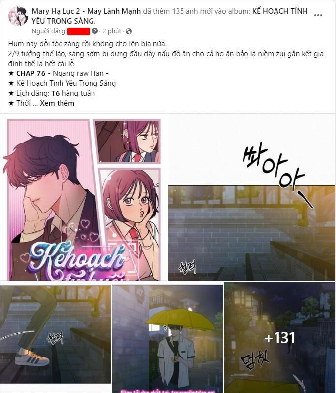 Tình Yêu Trong Sáng Chap Chapter 77.1-Tình Yêu Trong Sáng - Next Chap 128