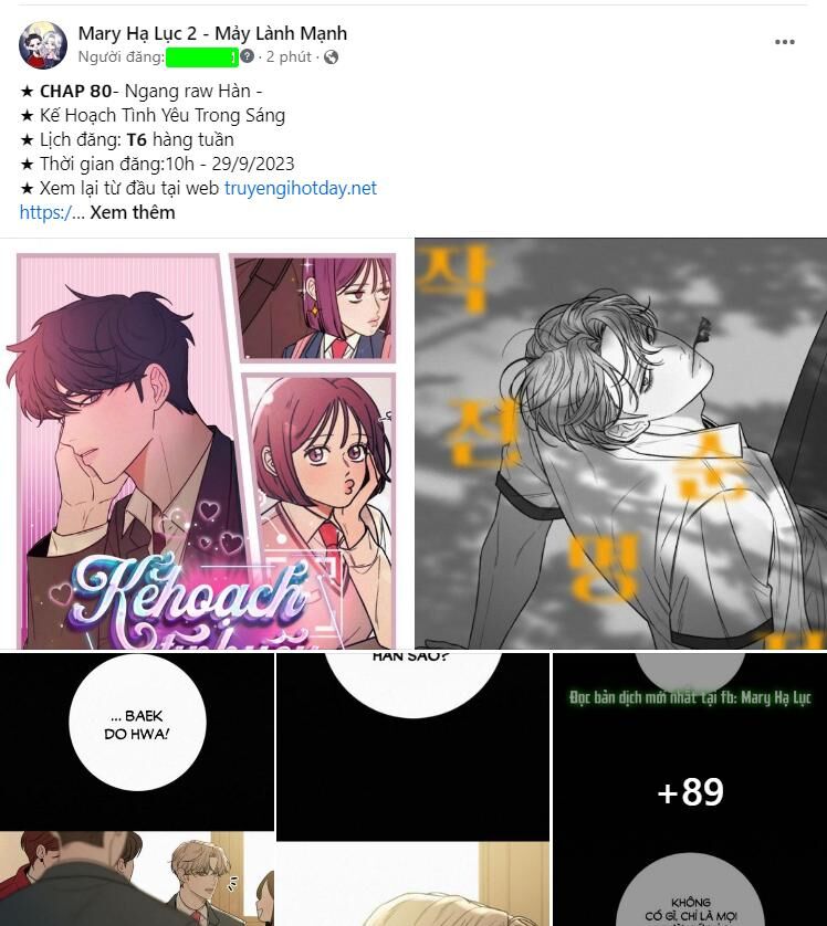 Tình Yêu Trong Sáng Chap Chapter 80.1-Tình Yêu Trong Sáng - Next Chap 137