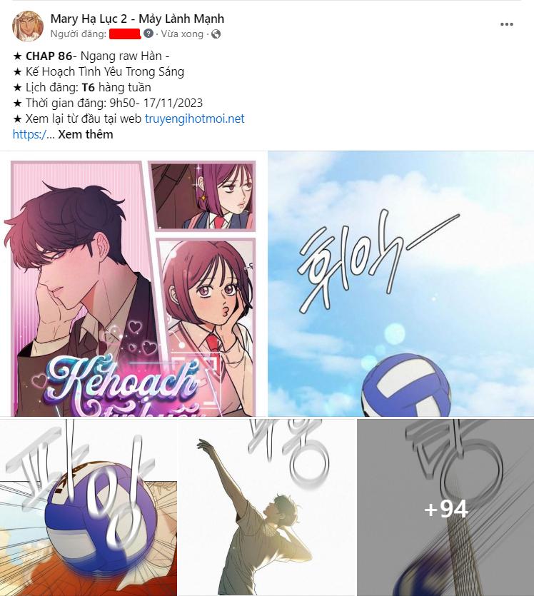 Tình Yêu Trong Sáng Chap Chapter 87.1-Tình Yêu Trong Sáng - Next Chap 153