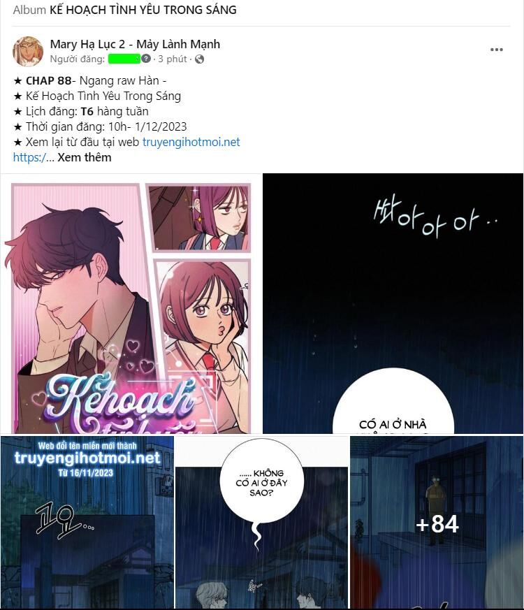 Tình Yêu Trong Sáng Chap Chapter 88.1-Tình Yêu Trong Sáng - Next Chap 155