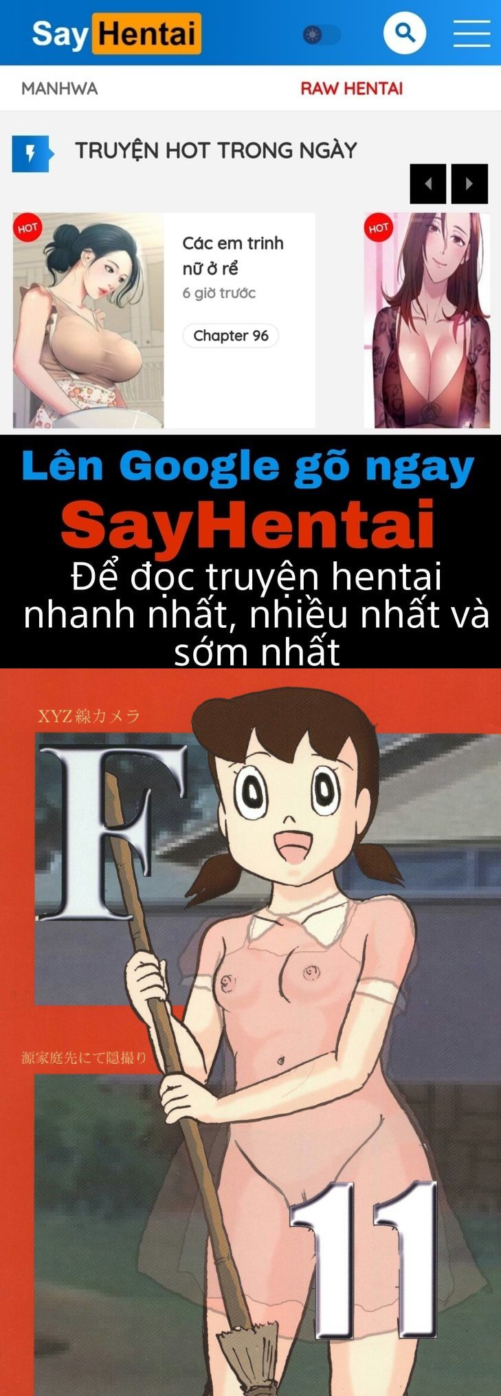 Tuyển Tập Doraemon Doujinshi 18+  Chap Chap 38 -Ngủ ngon-Tuyển Tập Doraemon Doujinshi 18+  - Next Chap 39