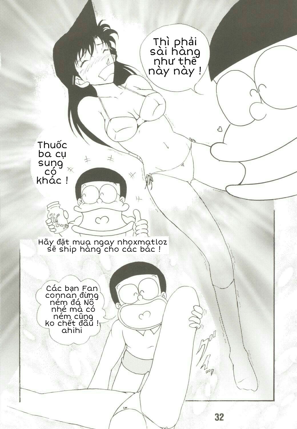 Tuyển Tập Doraemon Doujinshi 18+  Chap Chap 31- Thuốc ba cụ sung-Tuyển Tập Doraemon Doujinshi 18+  - Next Chap 32