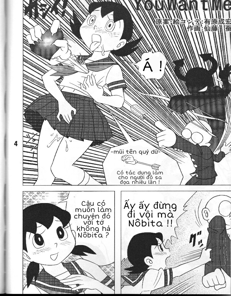 Tuyển Tập Doraemon Doujinshi 18+  Chap Chap 27- Mũi tên quỷ dữ-Tuyển Tập Doraemon Doujinshi 18+  - Next Chap 28