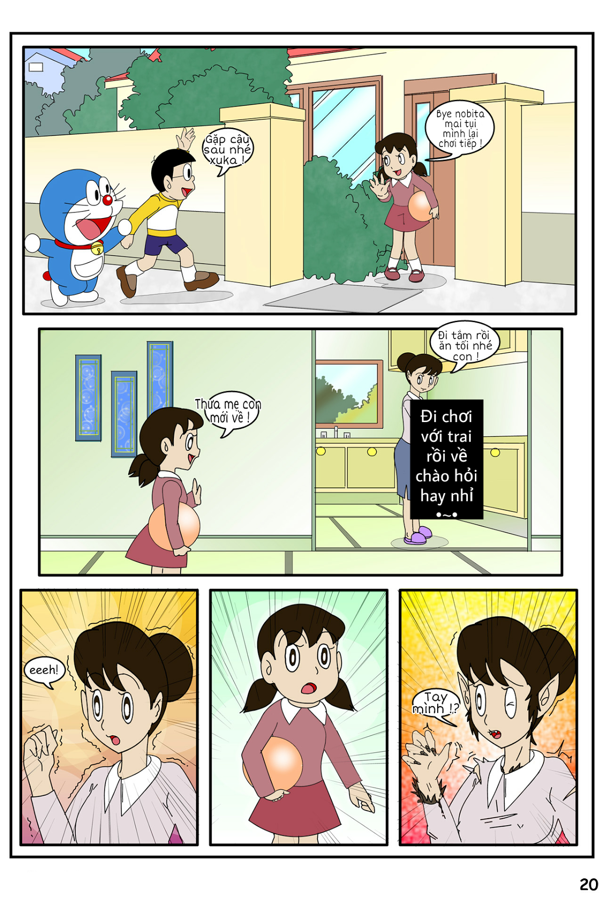 Tuyển Tập Doraemon Doujinshi 18+  Chap Chap 20- Kem chó sói 2-Tuyển Tập Doraemon Doujinshi 18+  - Next Chap 21