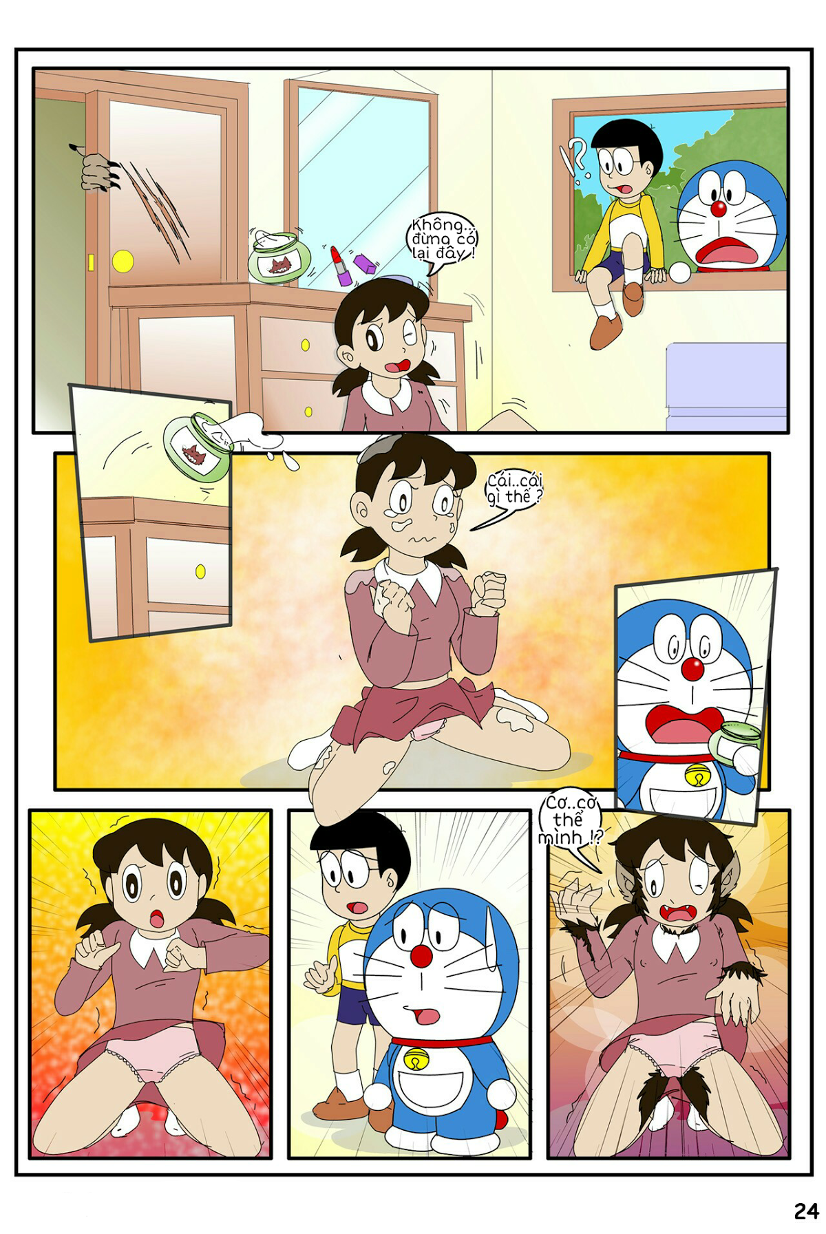 Tuyển Tập Doraemon Doujinshi 18+  Chap Chap 20- Kem chó sói 2-Tuyển Tập Doraemon Doujinshi 18+  - Next Chap 21