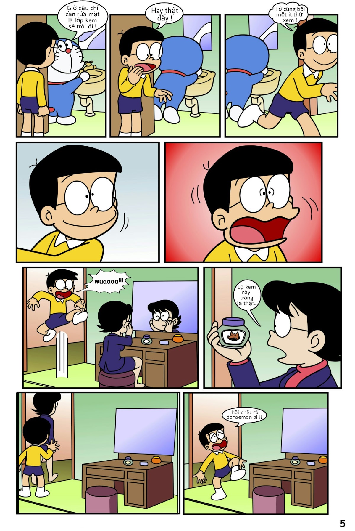 Tuyển Tập Doraemon Doujinshi 18+  Chap Chap 19- Kem chó sói 1-Tuyển Tập Doraemon Doujinshi 18+  - Next Chap 20