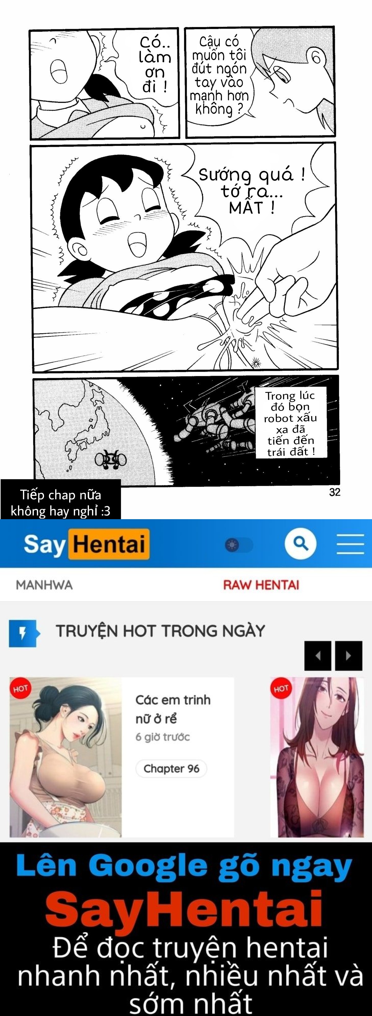 Tuyển Tập Doraemon Doujinshi 18+  Chap Chap 12- Xuka và cô nàng Robot-Tuyển Tập Doraemon Doujinshi 18+  - Next Chap 13