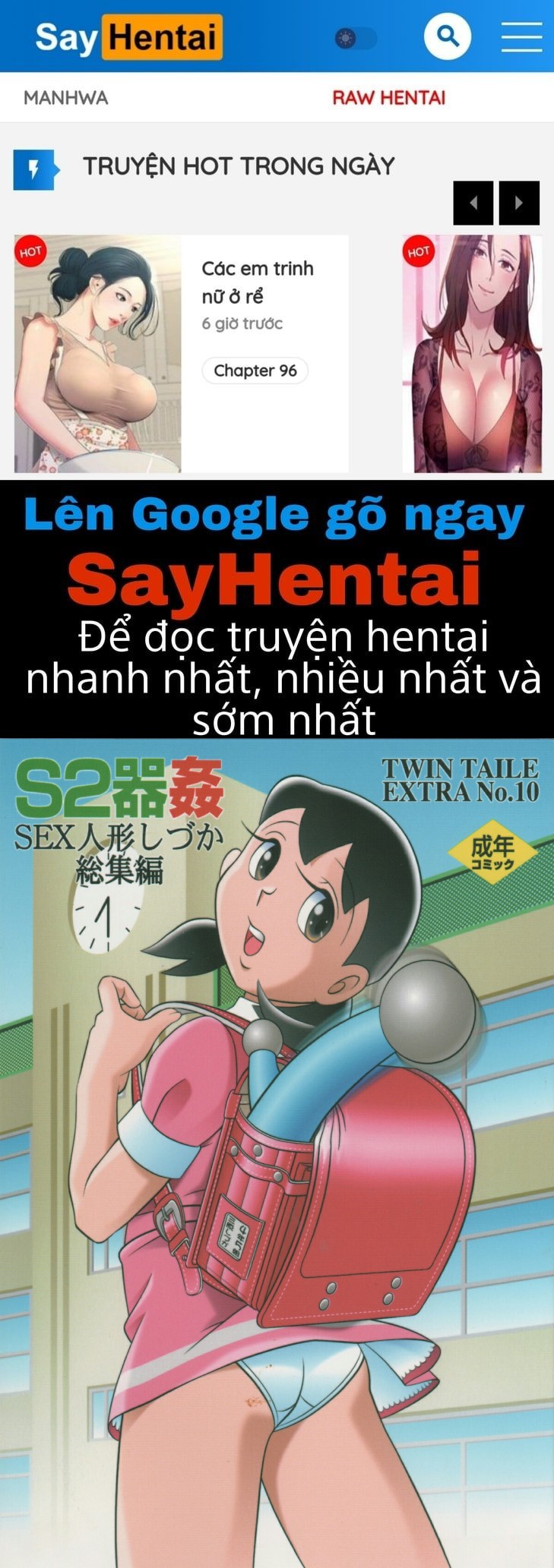 Tuyển Tập Doraemon Doujinshi 18+  Chap Chap 1- Mở đầu của tất cả-Tuyển Tập Doraemon Doujinshi 18+  - Next Chap 2