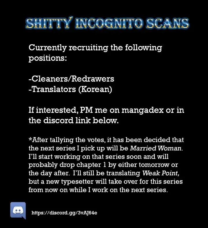 Weak Point Chap Chapter 17-Weak Point - Next Chap 18